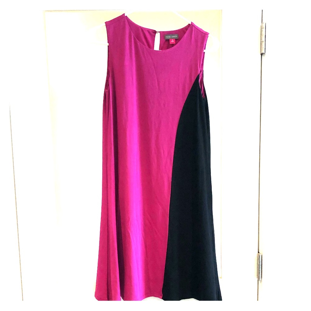 Purple & Black Vince Camuto swing dress - XS